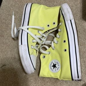 Yellow converse
